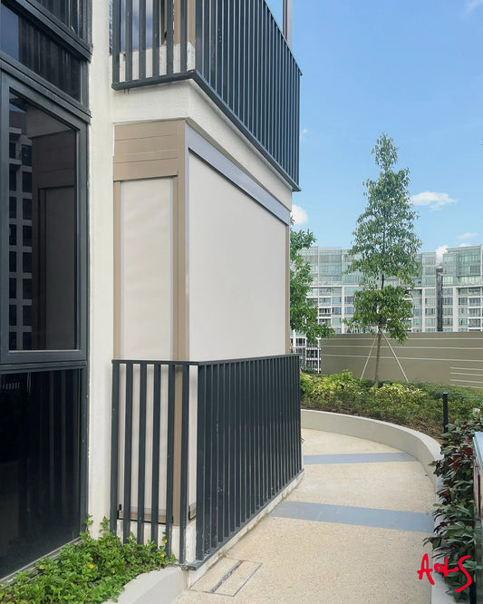 Sengkang Grand Residences - Motorised Ziptrak