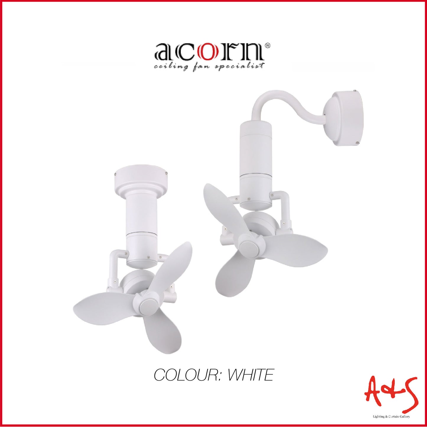 Acorn 16" DC Corner Fan DC-360 16''