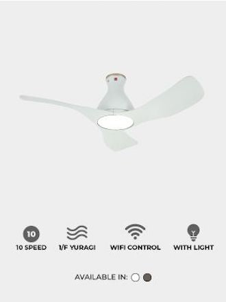 KDK 48" DC Ceiling Fan w/ Light w/ Remote E48GP