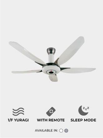 KDK 60" DC Ceiling Fan w/ Remote Z60WS