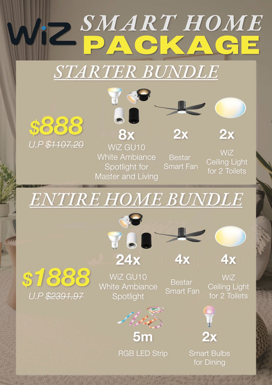 WiZ Smart Home Packages