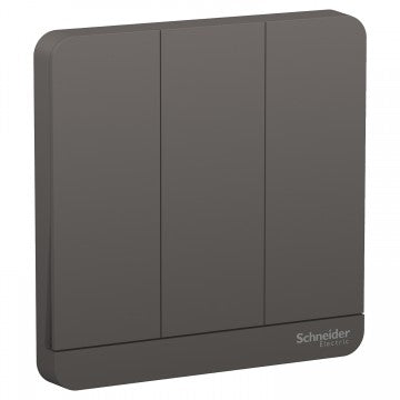 Schneider AvatarOn Light Switch White/Dark Wood/Dark Grey/Wine Gold/Gold Hairline