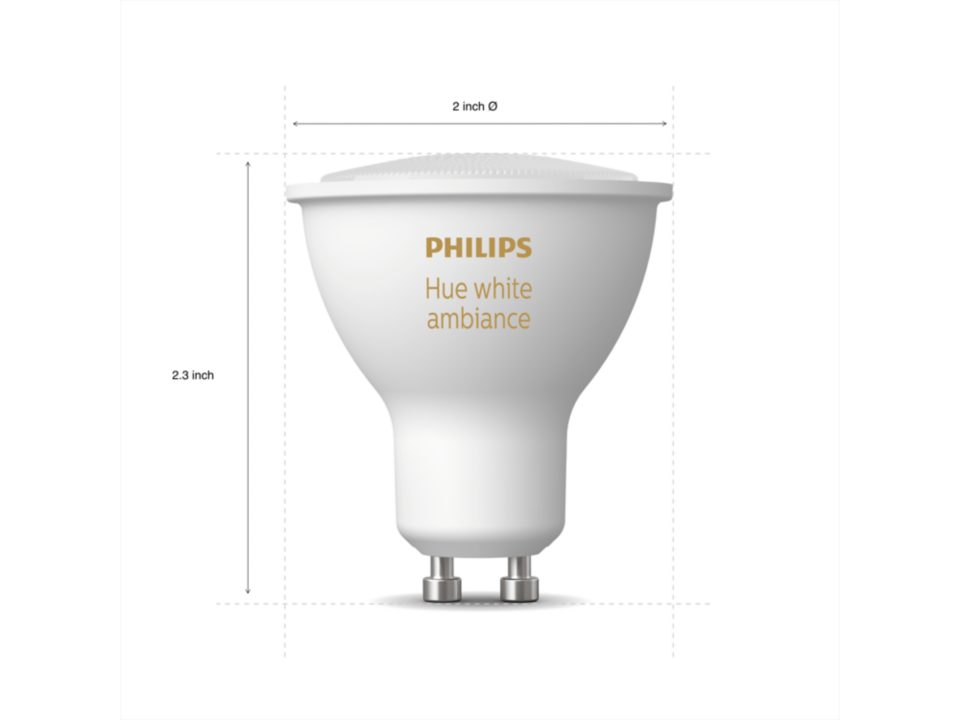 Philips HUE Ambiance 5W GU10 Bulb