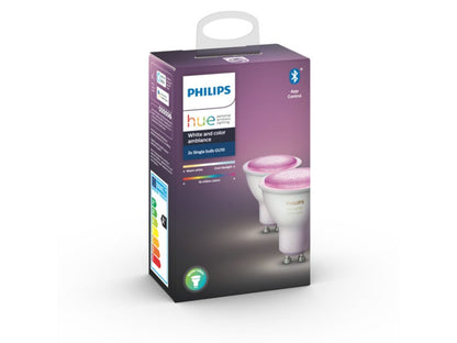 Philips HUE White and Colour 5.7W GU10 Bulb 16 Million Colour